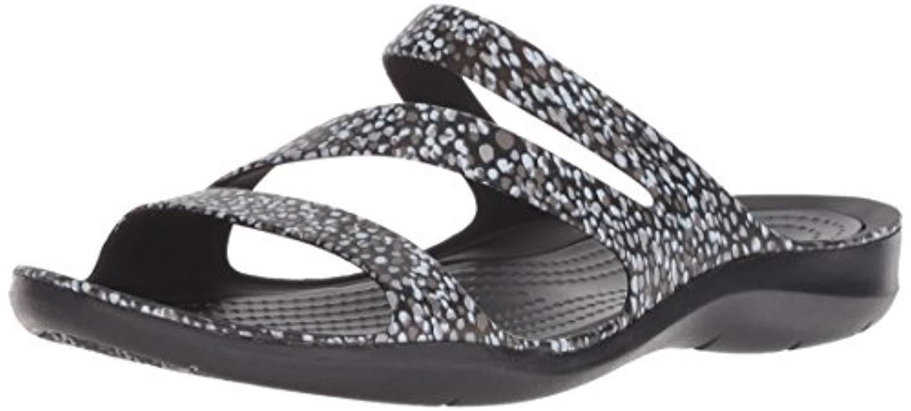 Crocs™ Swiftwater Graphic Sandal - Lyst