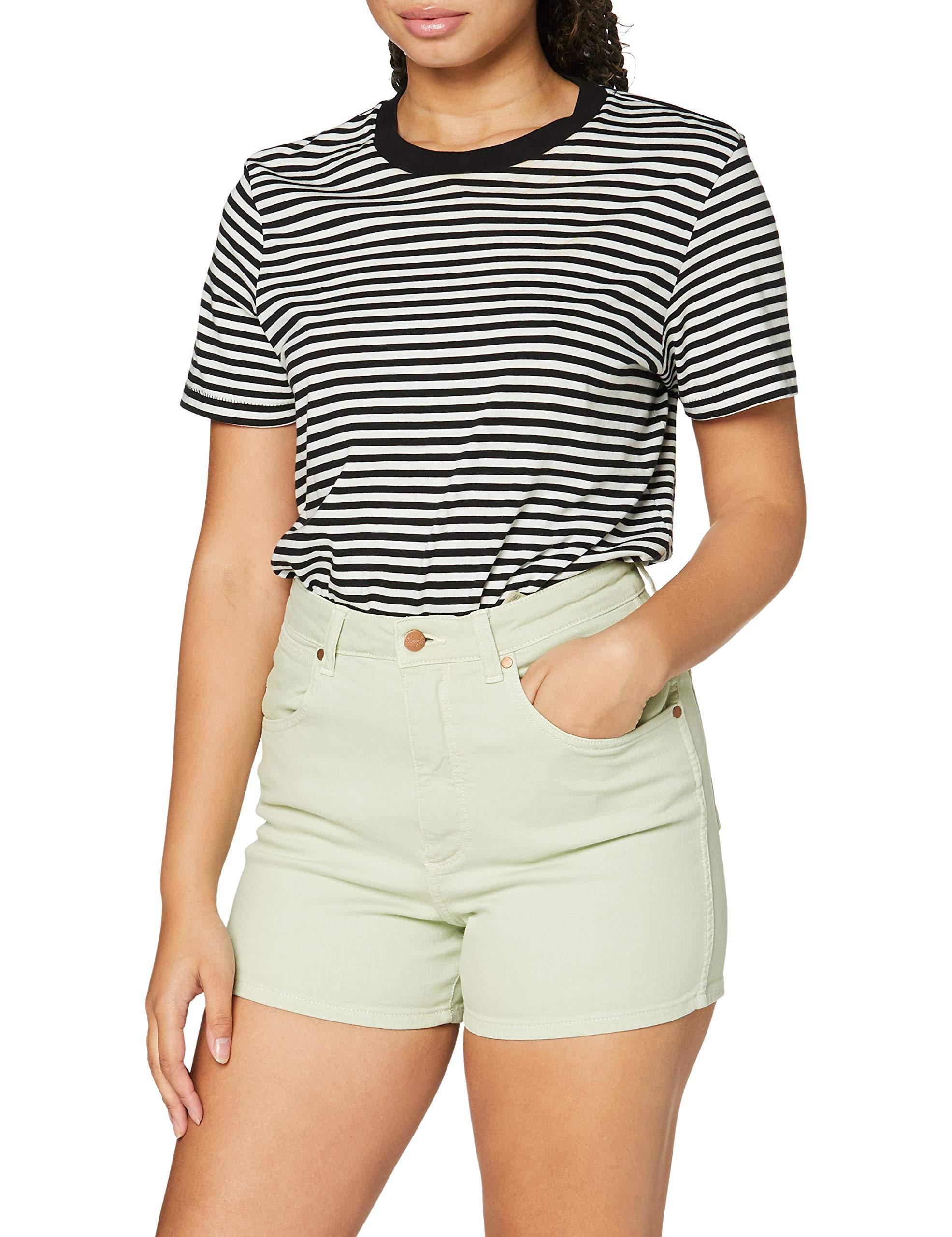 Wrangler Mom Short in Dusty Pink (Blue 