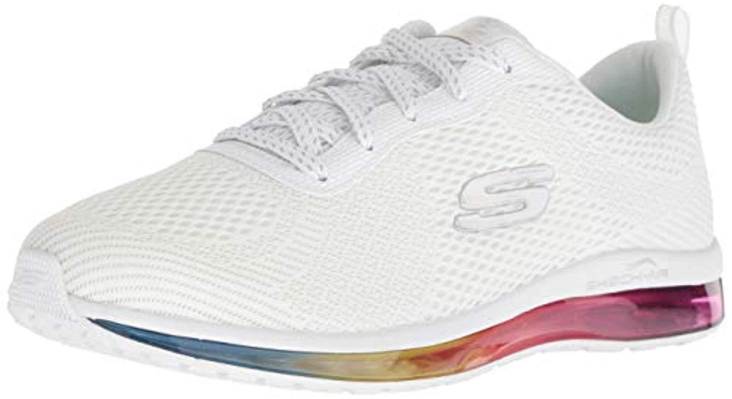 Skechers Skech-air Element-prelude Trainers in White | Lyst