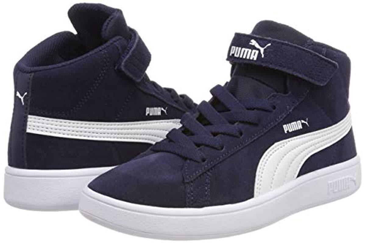 Baskets Hautes Mixte Enfant Puma Smash 