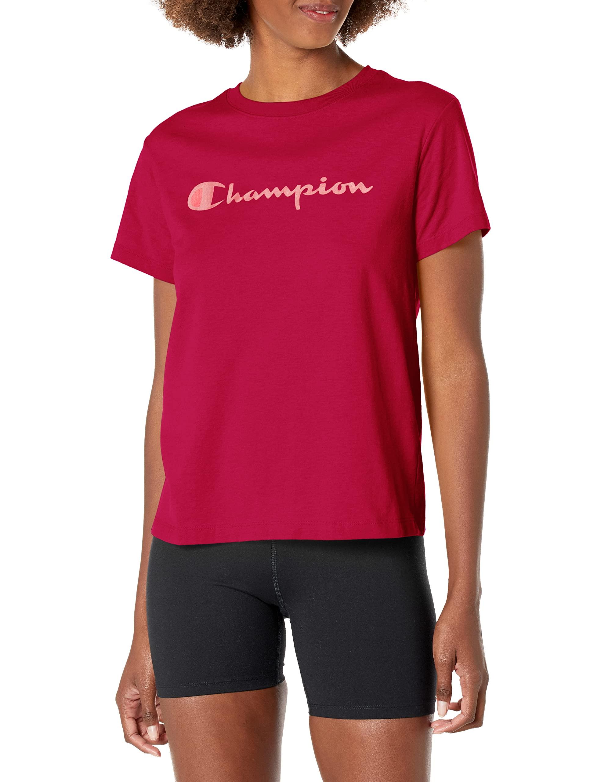 Champion Classic Tee in Red Lyst