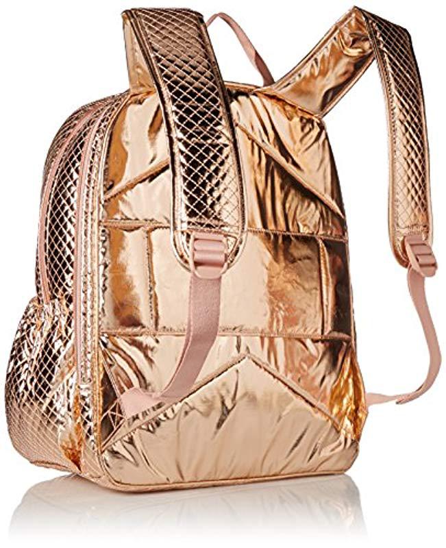rose gold vera bradley backpack