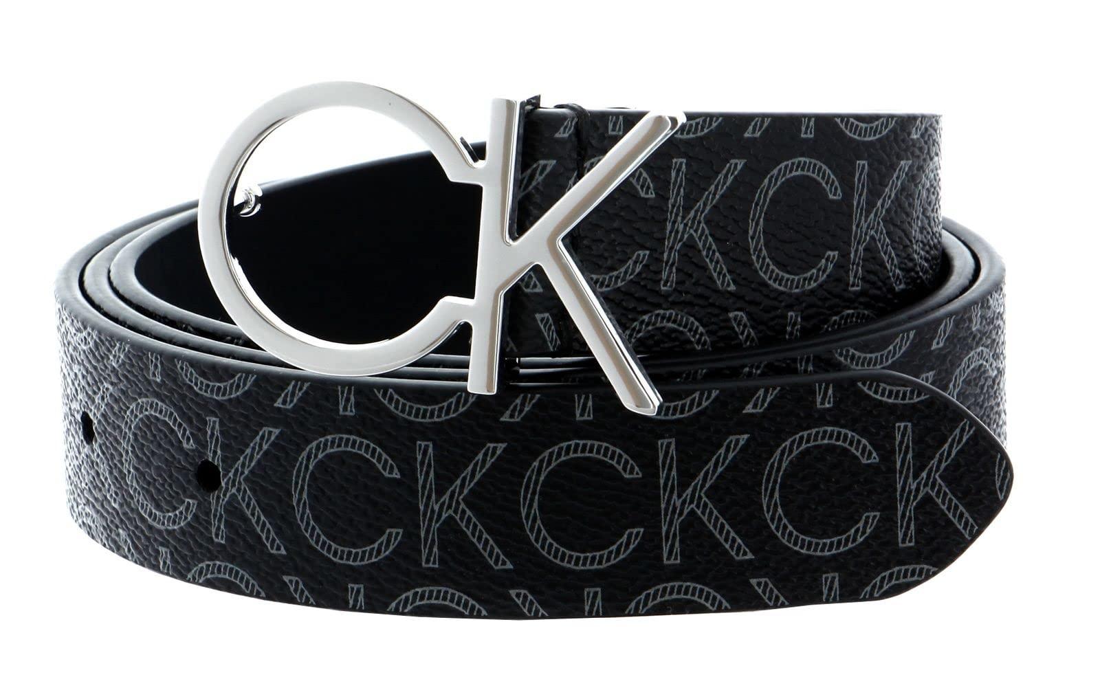 Calvin Klein Gürtel in Logo cm Re-Lock 3.0 Ck Belt Schwarz Kunstledergürtel Mono Lyst | DE
