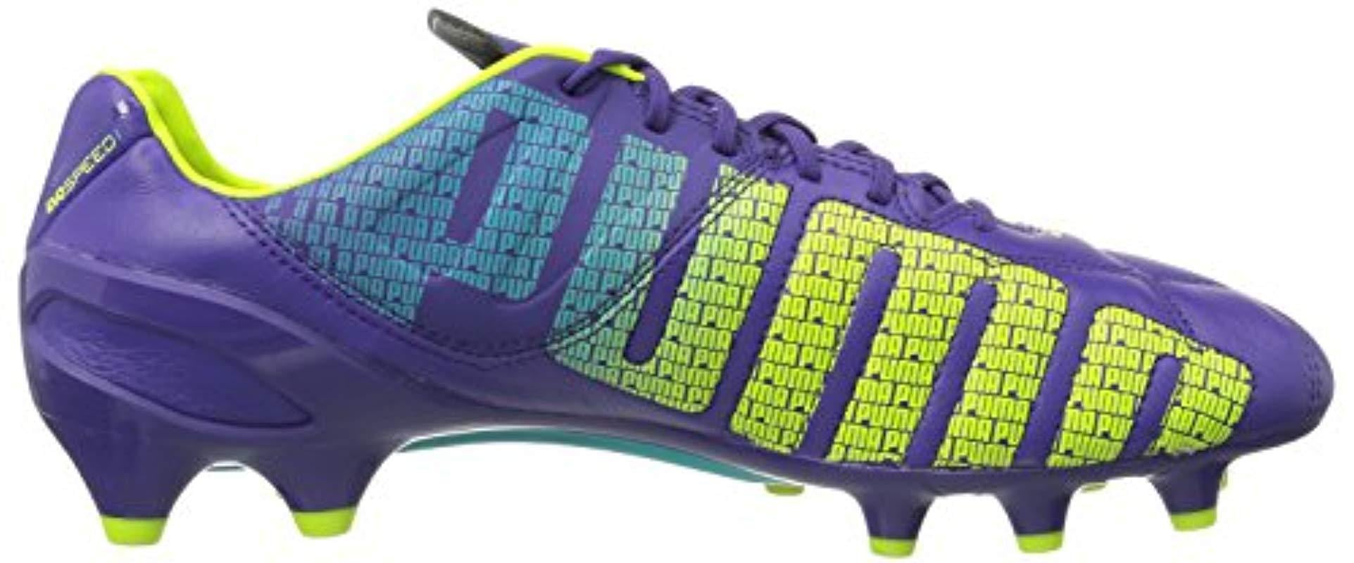 purple puma football boots