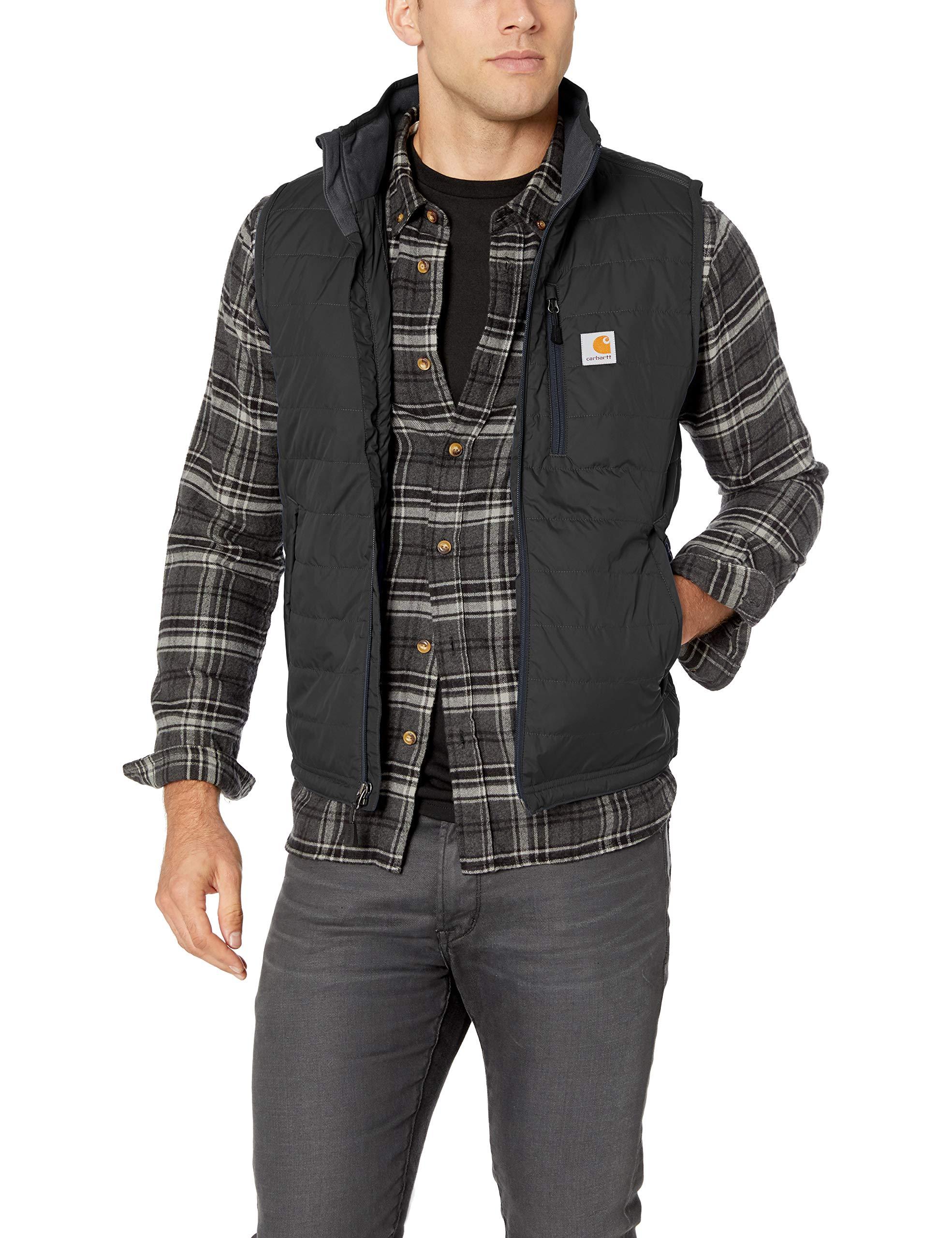 Carhartt Synthetic Big And Tall Gilliam Vest in Black for Men Lyst