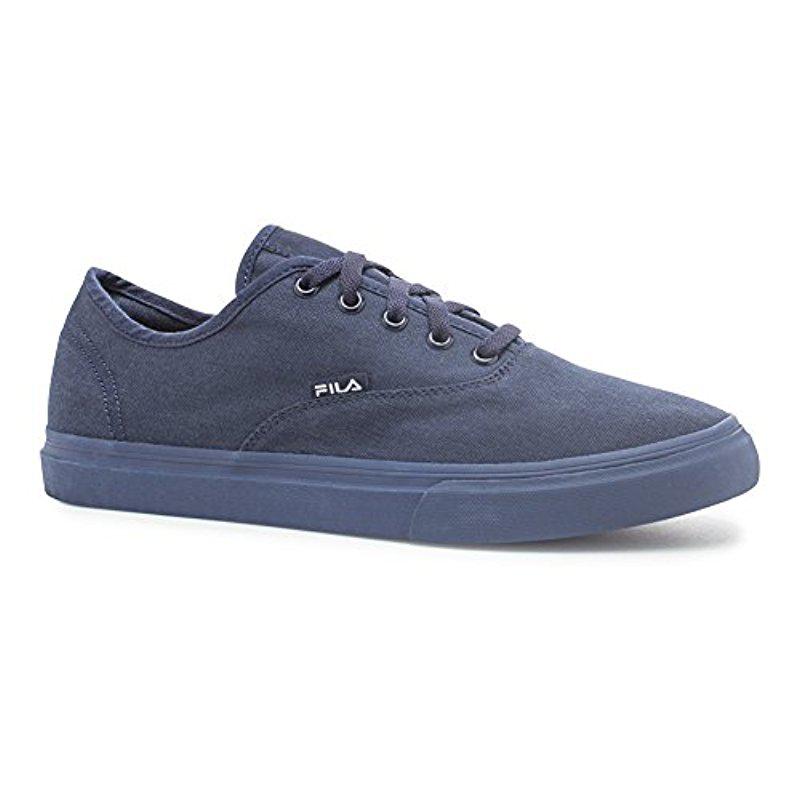fila navy blue casual shoes