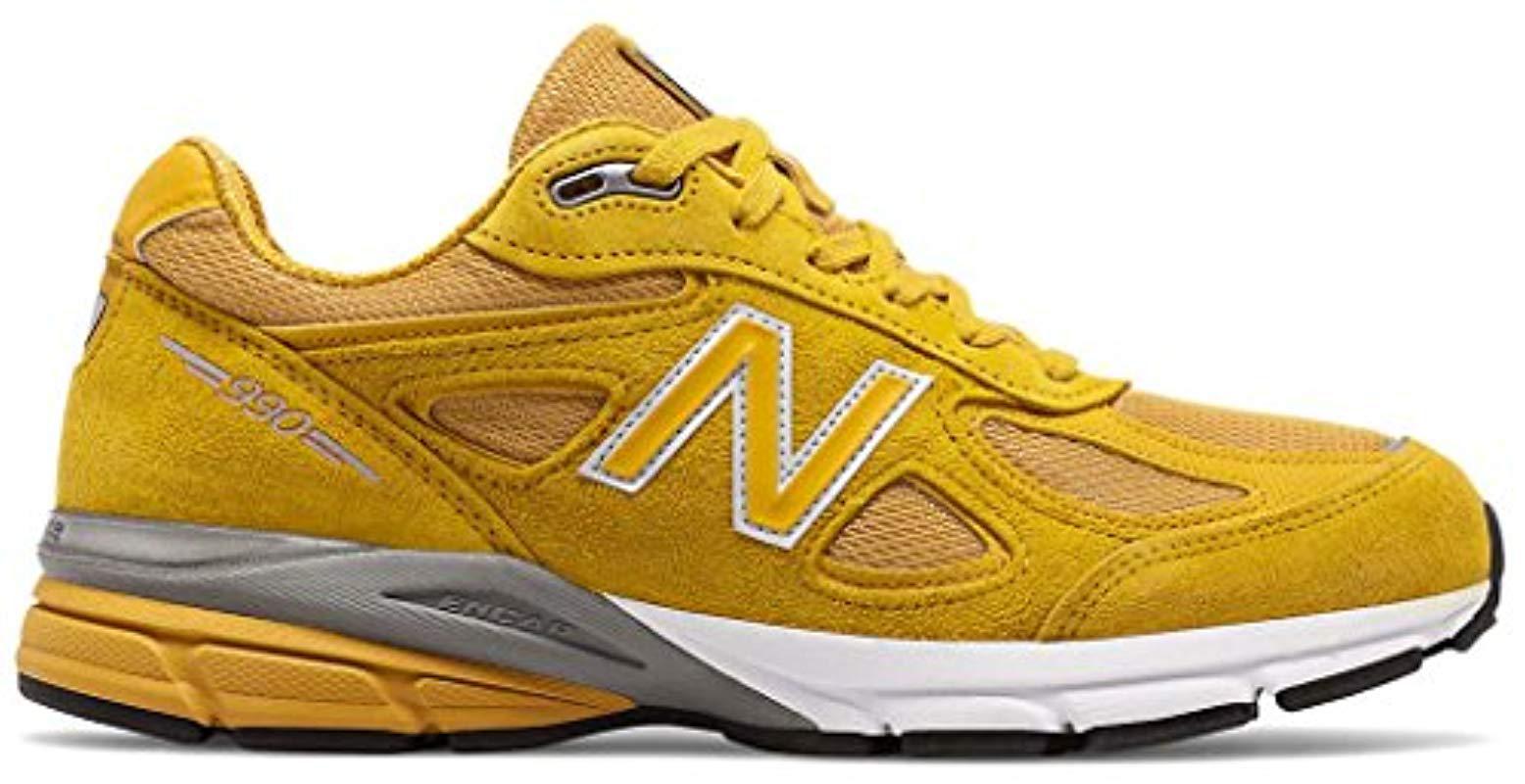 new balance 990 mustard yellow