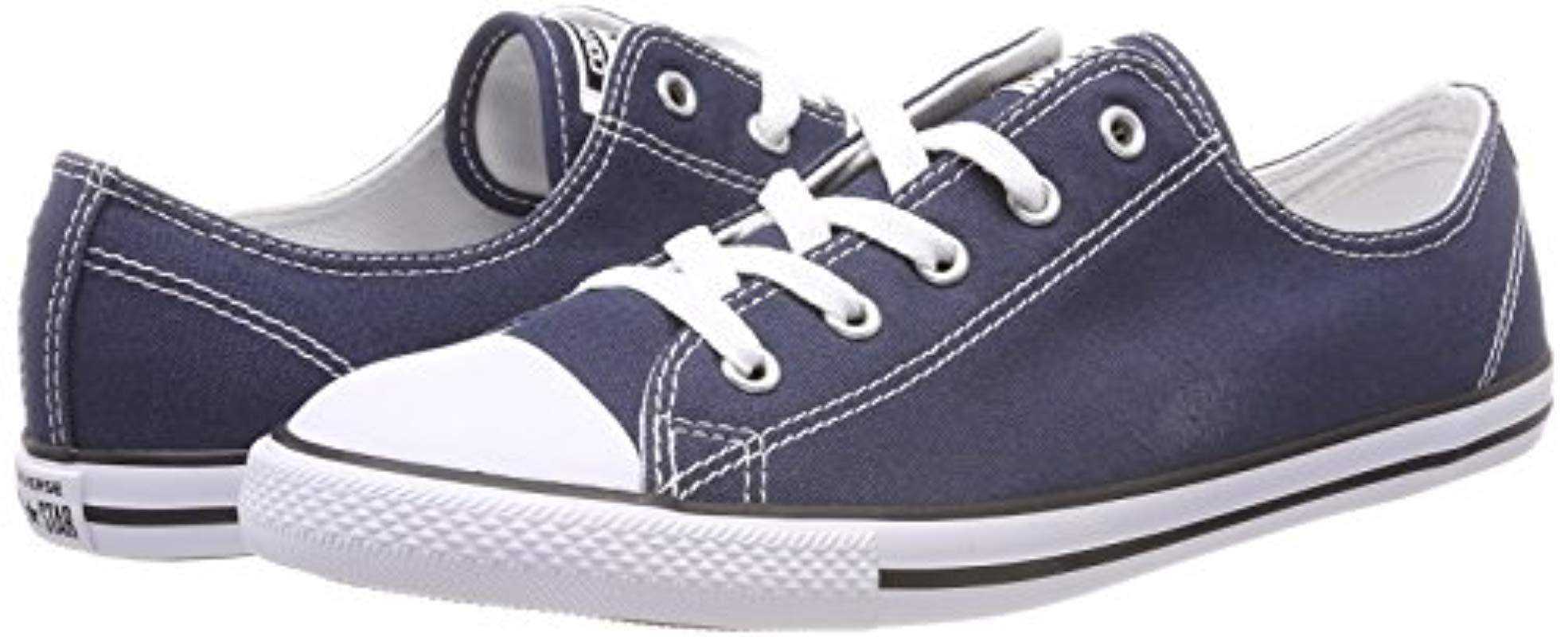 Converse Rubber 's As As Dainty Ox Trainers in Navy Blue (Blue) | Lyst