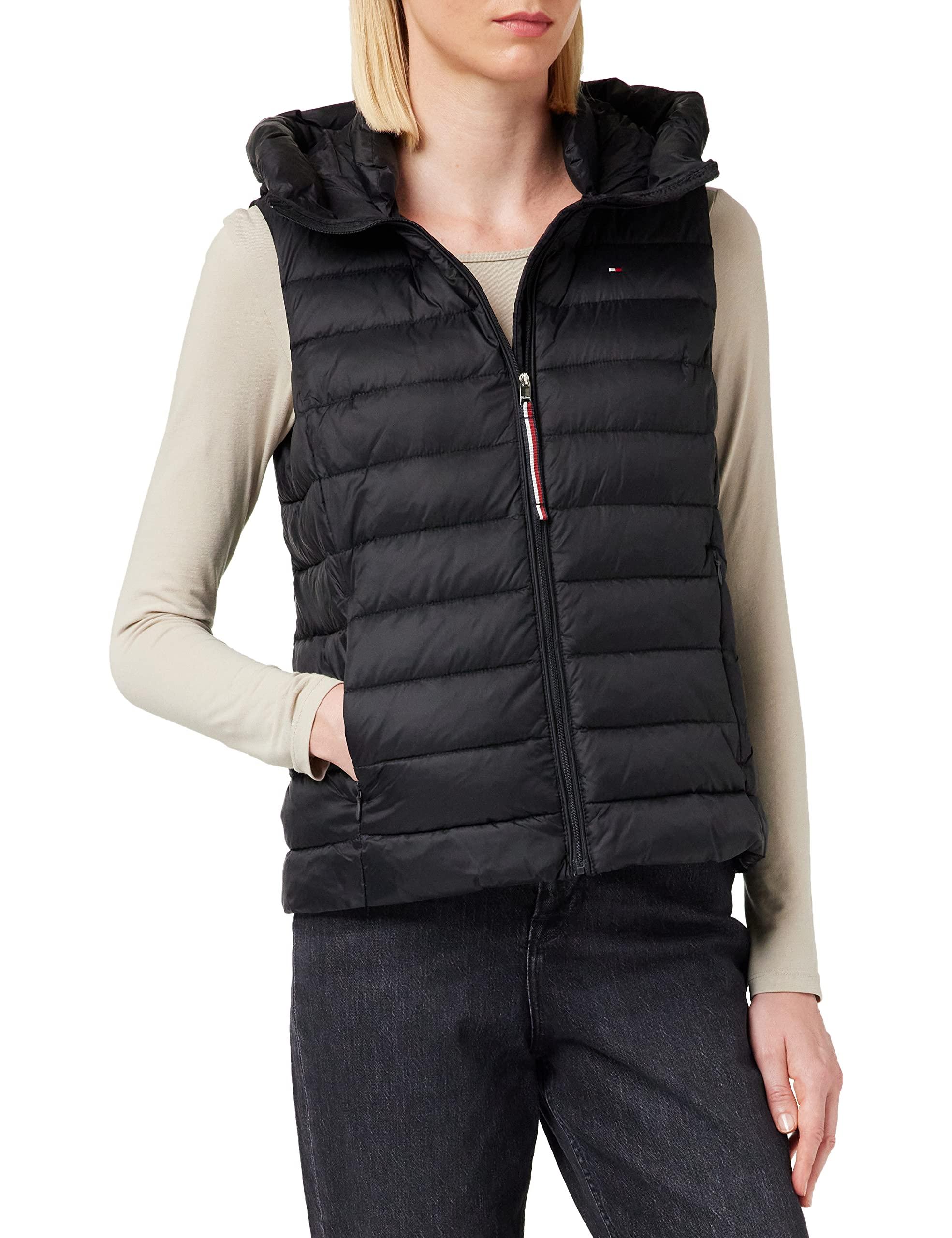 Tommy Hilfiger Sorona Logo Vest Jacket in Black Lyst UK