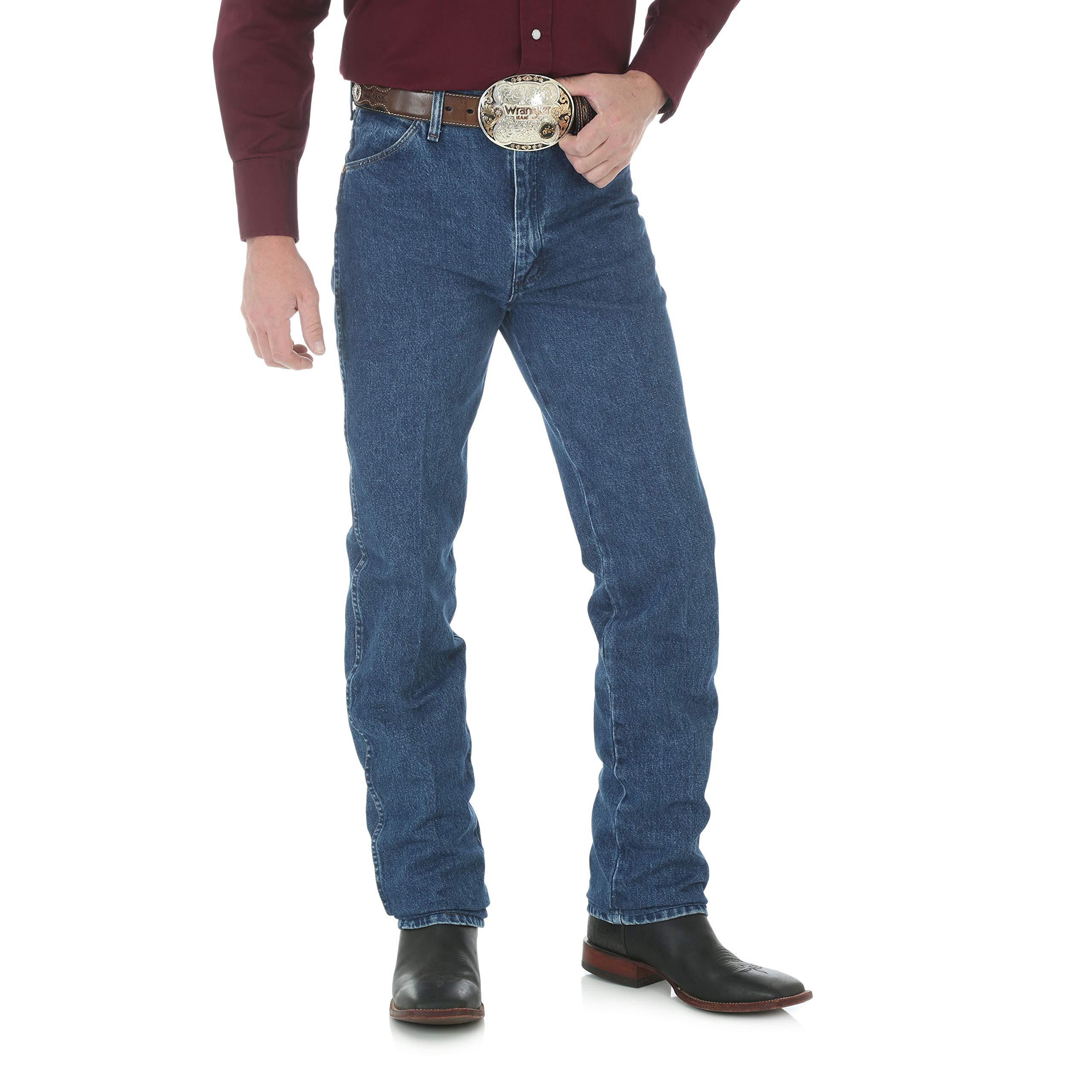 cowboy cut slim fit jeans wrangler