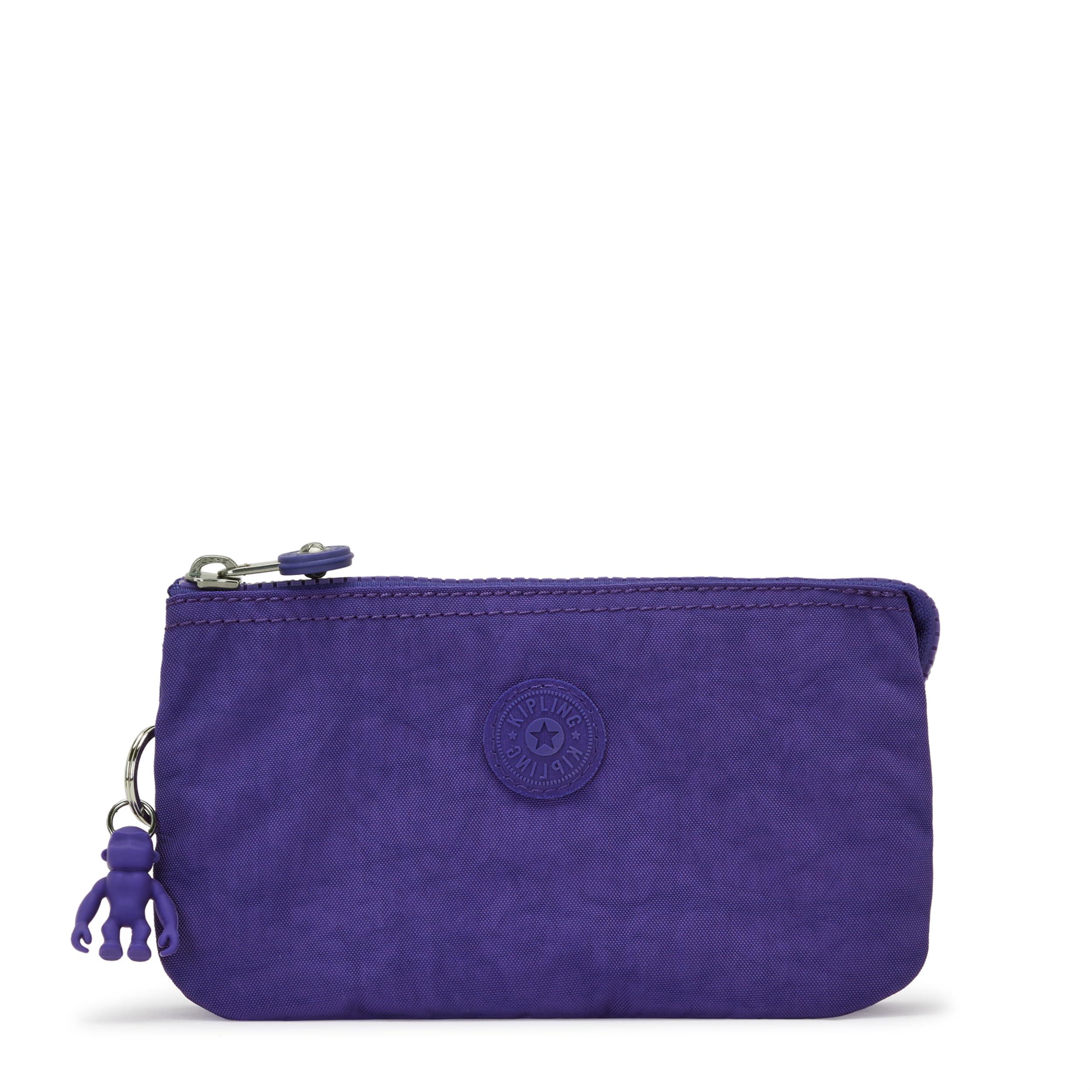 Kipling Large 'Because I Said So'-Mom Purple Clutch Beauty Purse Bag New  RRP £45 | eBay