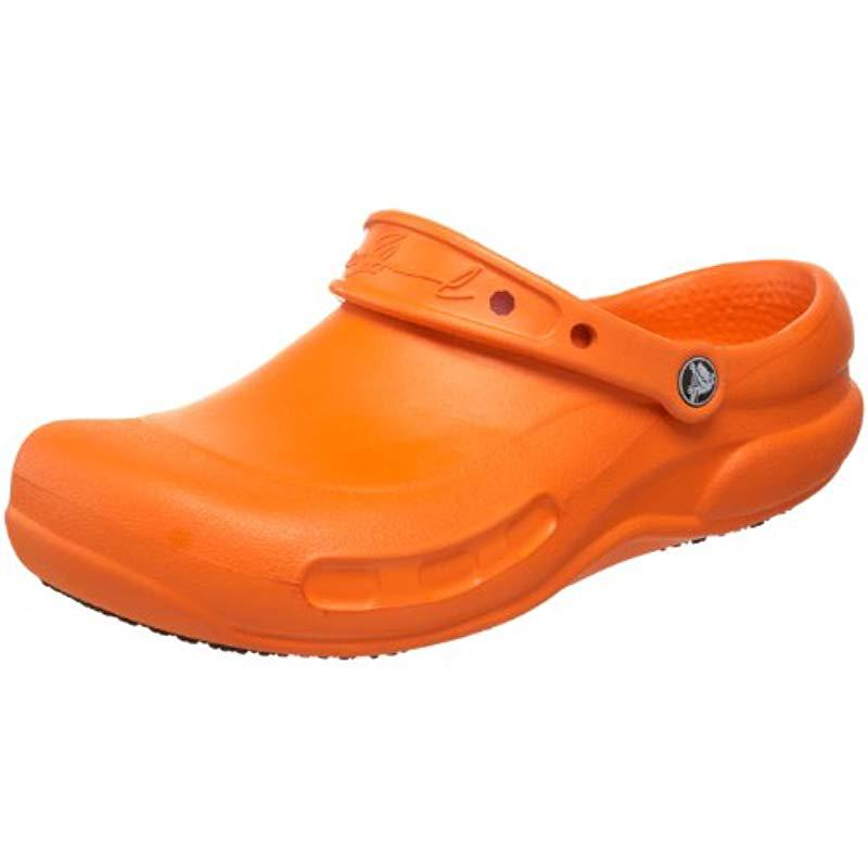 Crocs bistro orange deals