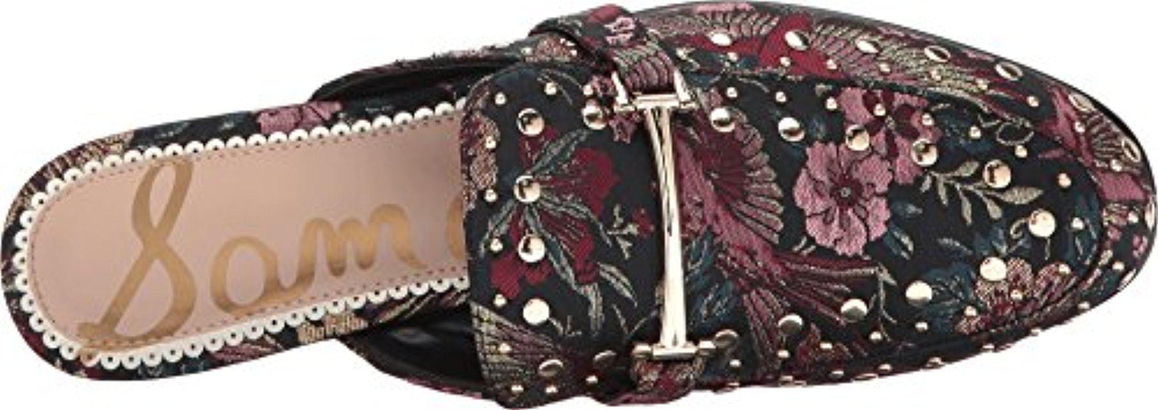 sam edelman wilton leather mule sandals