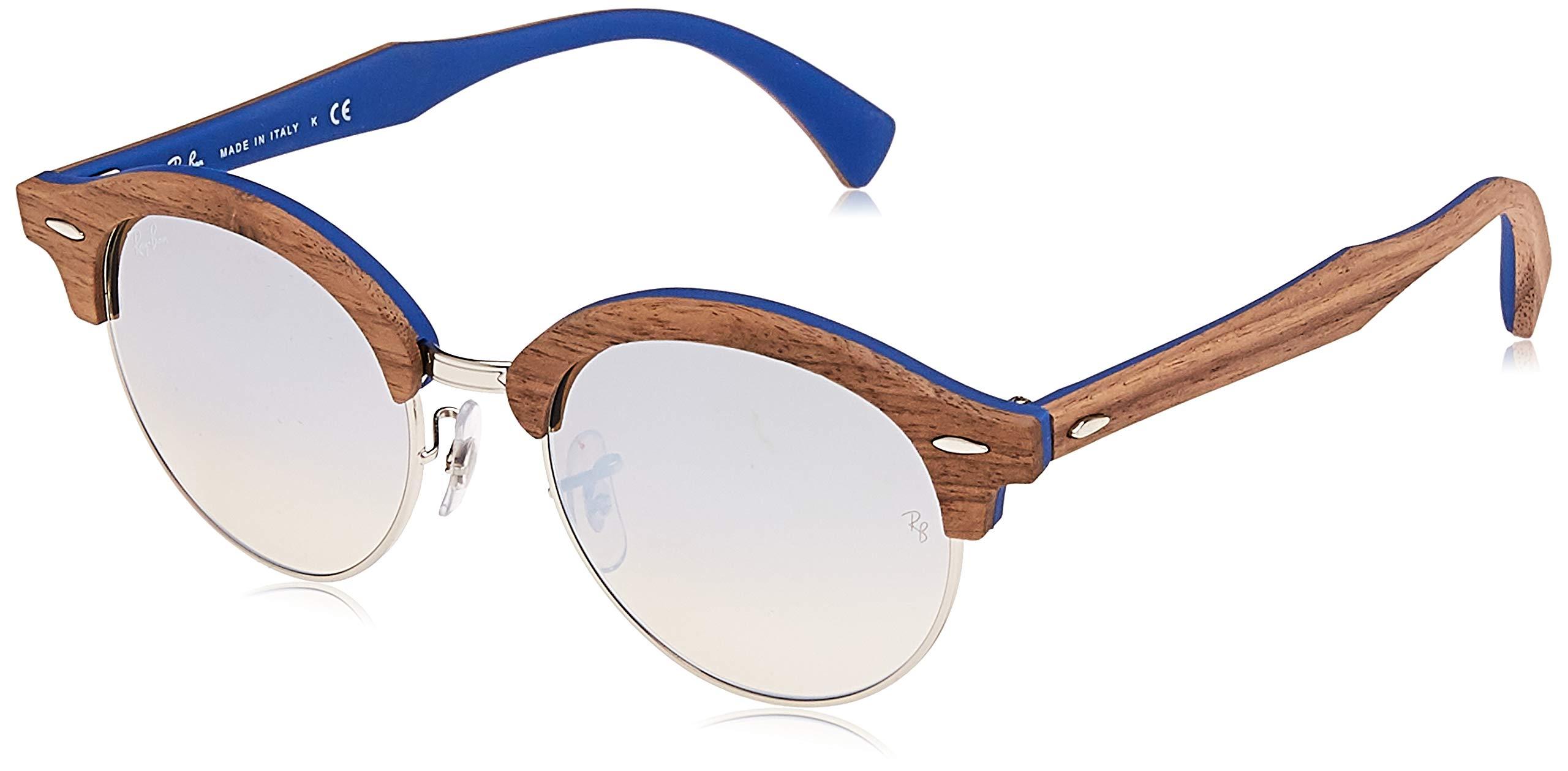 Ray-Ban Rb4246m Clubhouse Wood Round Sunglasses - Save 14% - Lyst