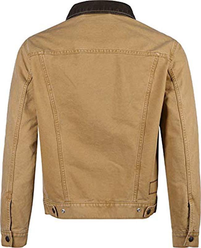 levi's x justin timberlake lined trucker jacket dijon canvas