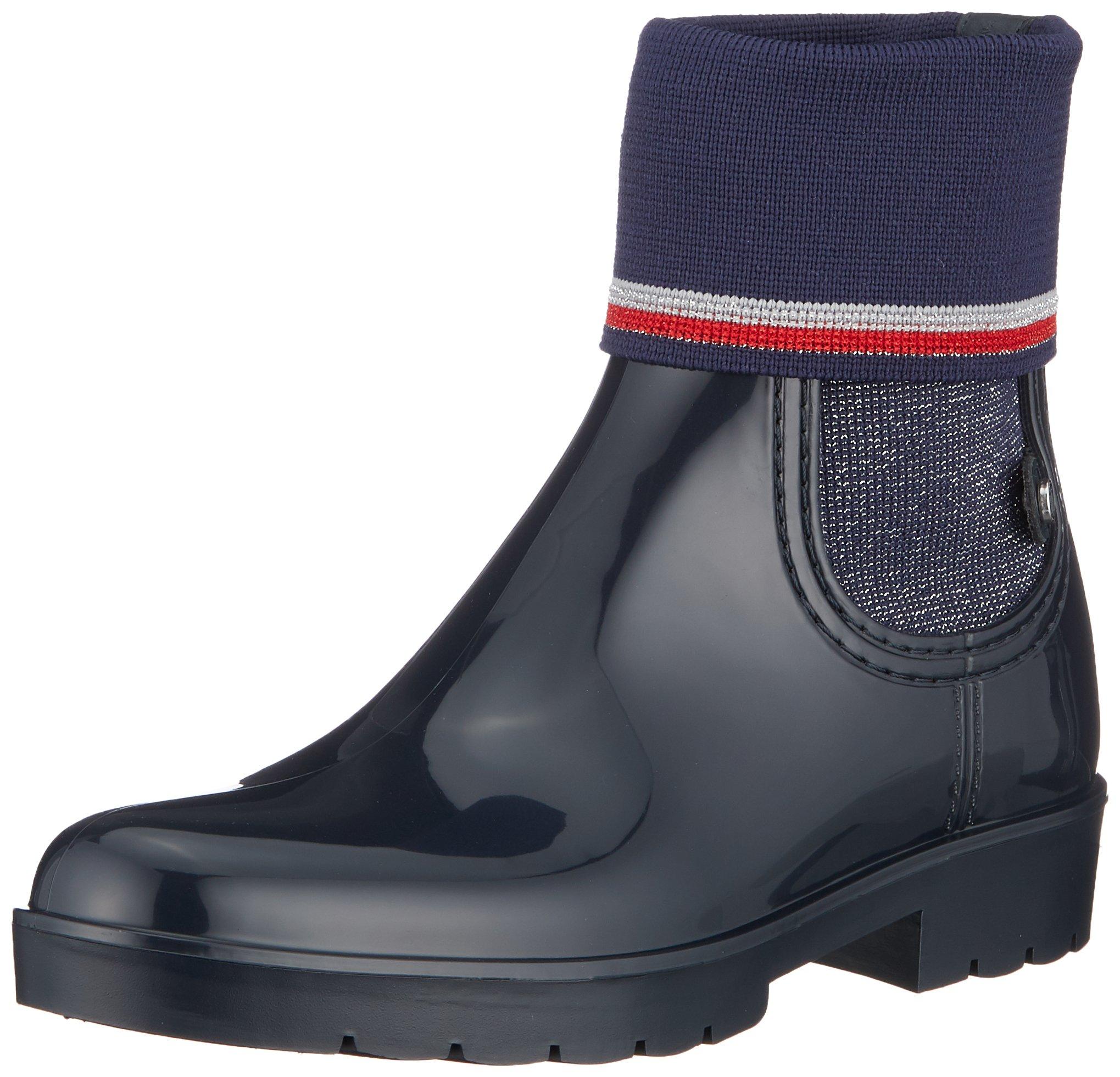 Tommy hilfiger on sale knit rain boot