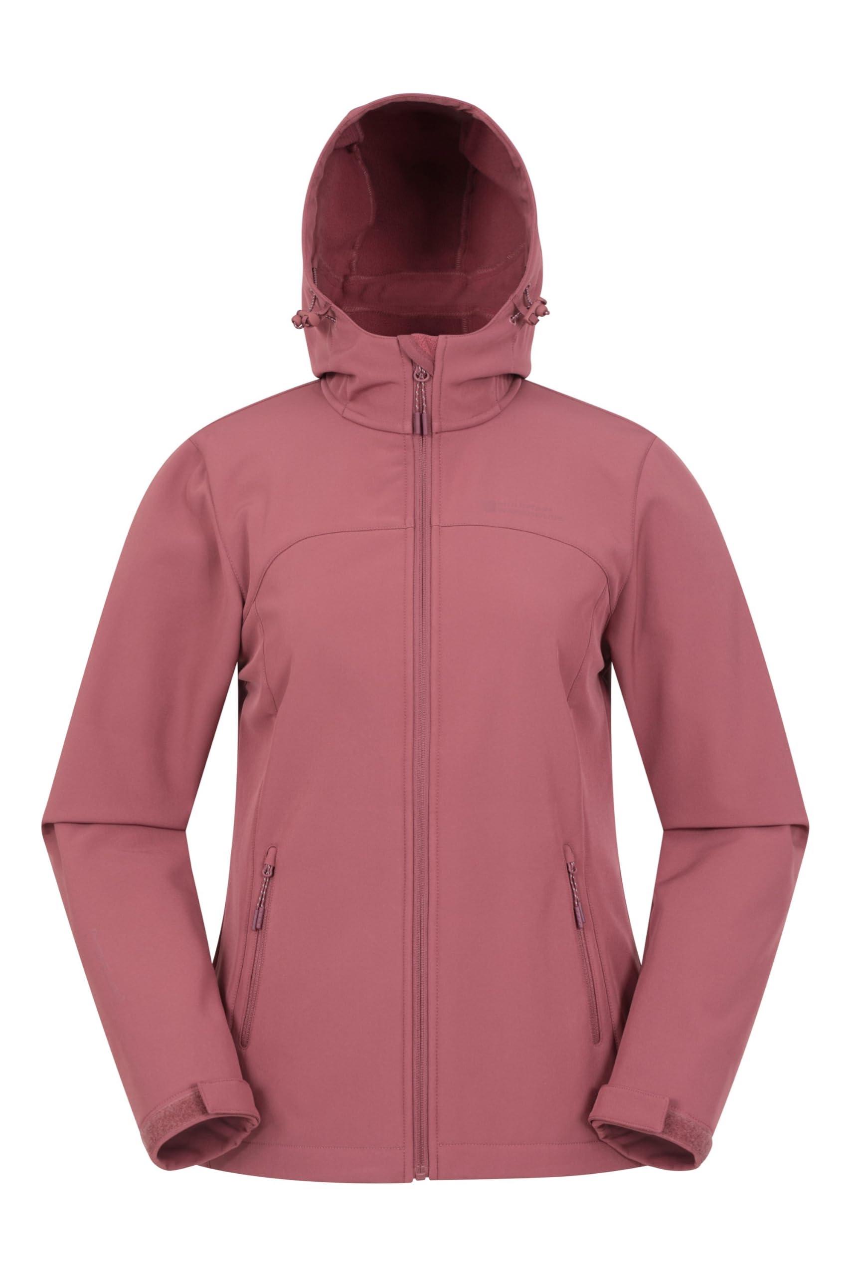 Mountain Warehouse Altitude Womens Softshell Jacket Coral Women's Size 8