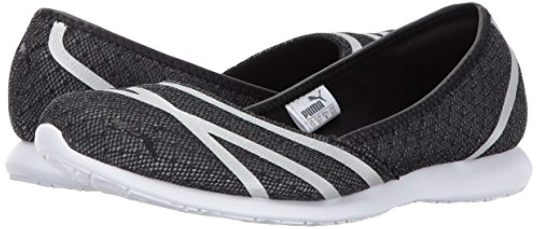 puma vega mesh ballet flats