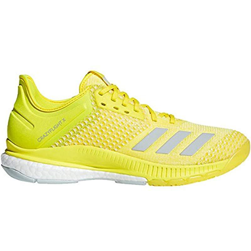 adidas Crazyflight X 2 Volleyball Shoes in Yellow | Lyst