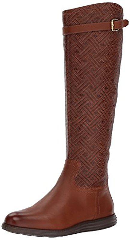 Cole Haan Leather Original Grand Tall Boot in Brown - Lyst