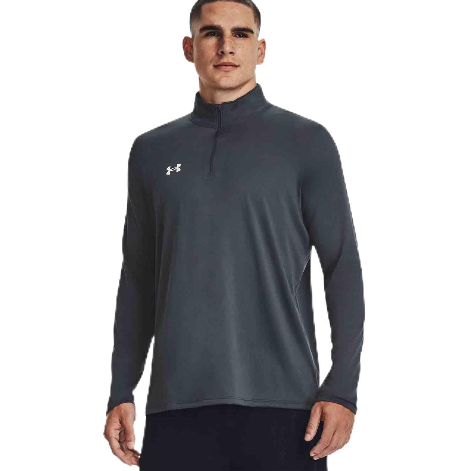 Under Armour Team Tech 1/4 Zip Loose Royal Blue Long Sleeve Shirt