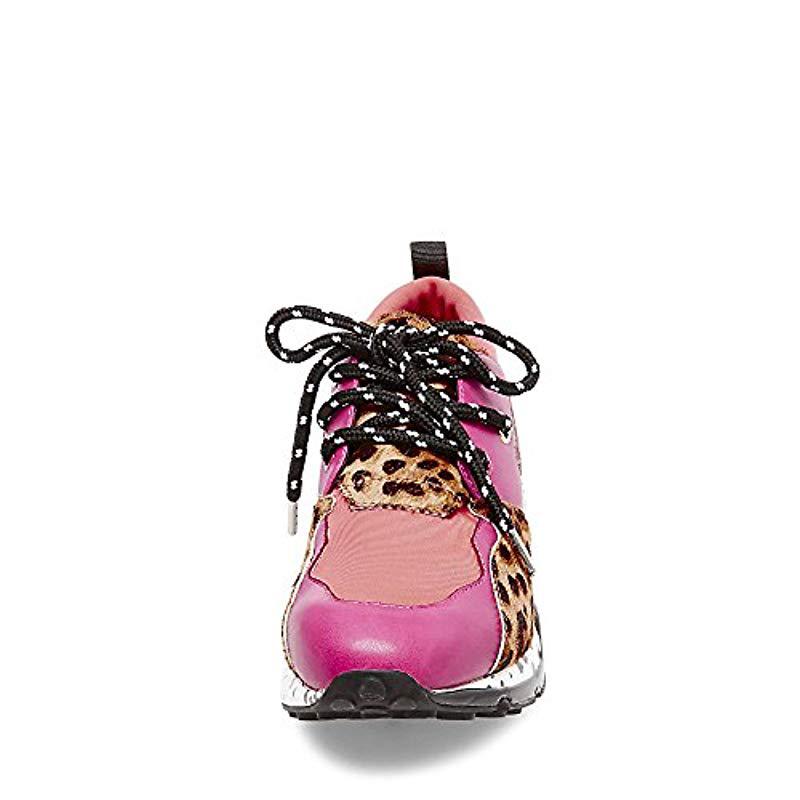 steve madden match chunky trainers in pink