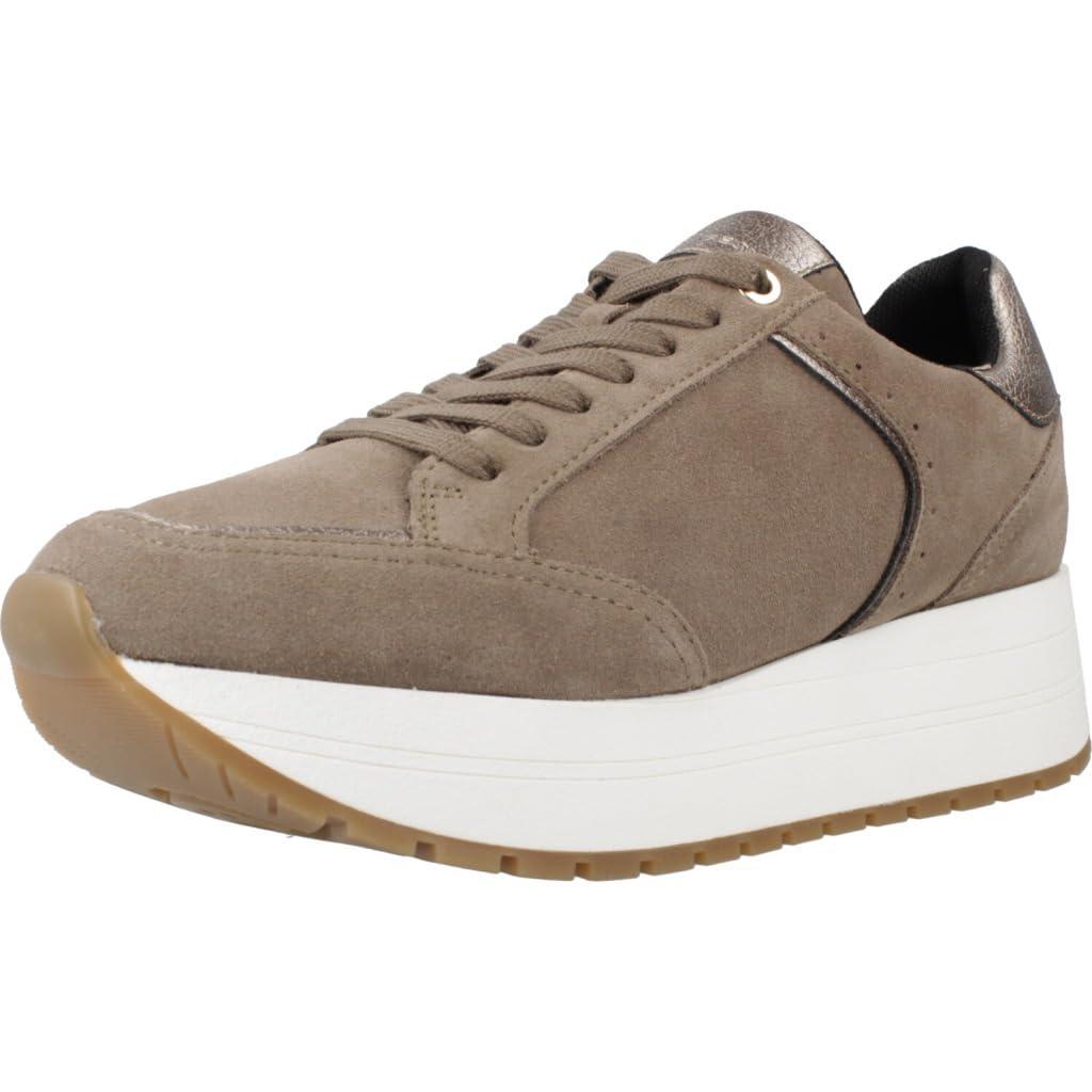 Geox D New Kency A Sneaker in Grey Lyst UK