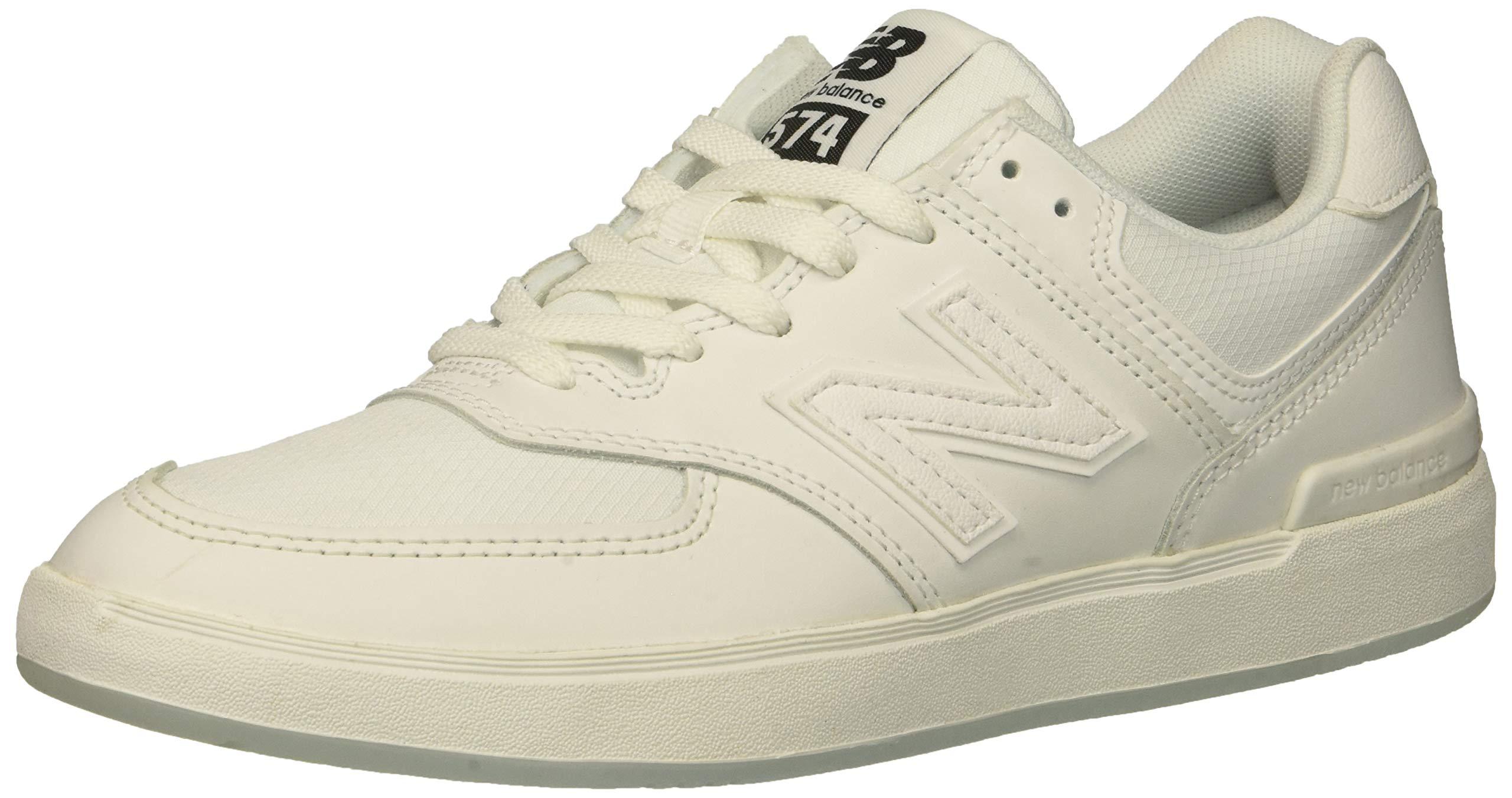 New Balance Leather All Coasts 574 V1 Sneaker in White/White (White) for Men Lyst New Balance Leather All Coasts 574 V1 Sneaker in White/White (White) for Men Lyst