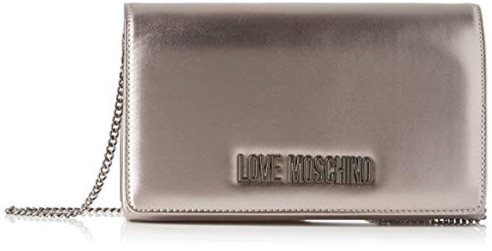 W x H L Unisex adulto Jc4015pp18lb100a Negro 17x7x32 cm Nero Love Moschino
