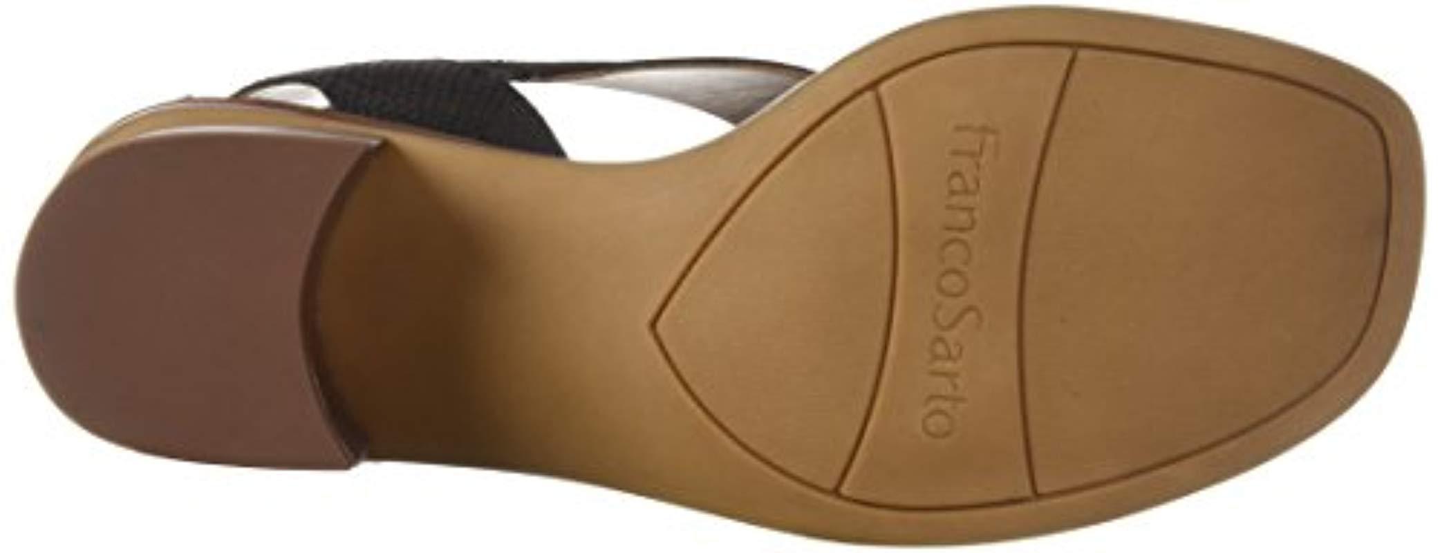 franco sarto lorelia snake embossed sandal