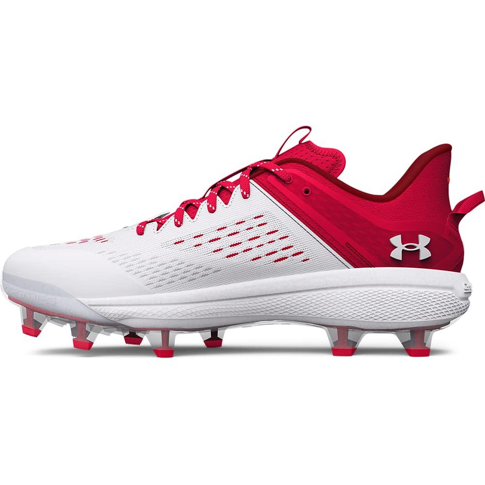 Under Armour Yard Low Mt Tpu Baseball Cleat Shoe, in Red for Men | Lyst