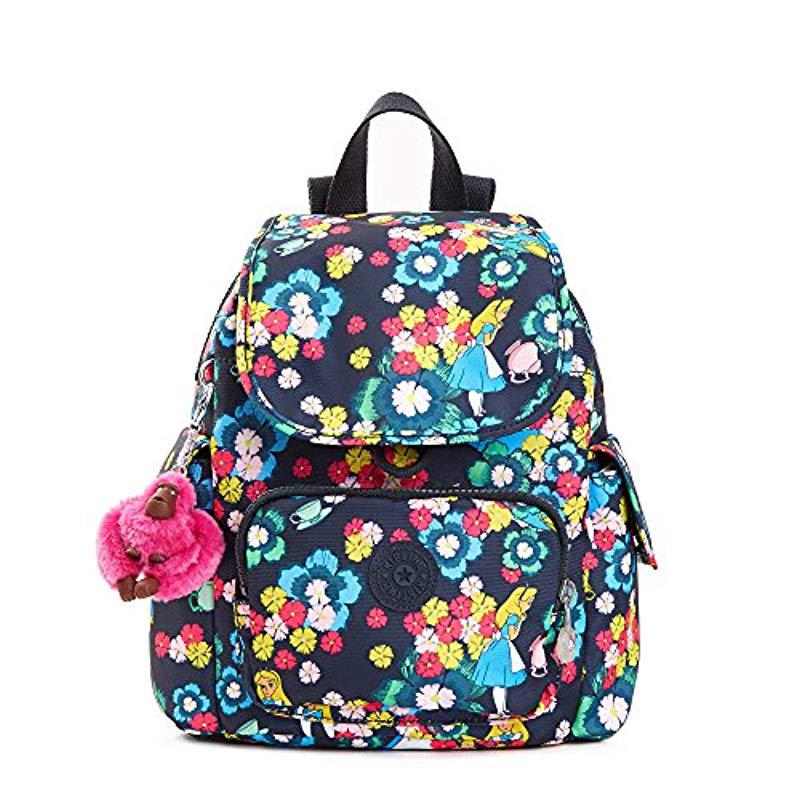 Kipling Disney Alice In Wonderland City Pack Xs Tea Rose Backpack | Lyst