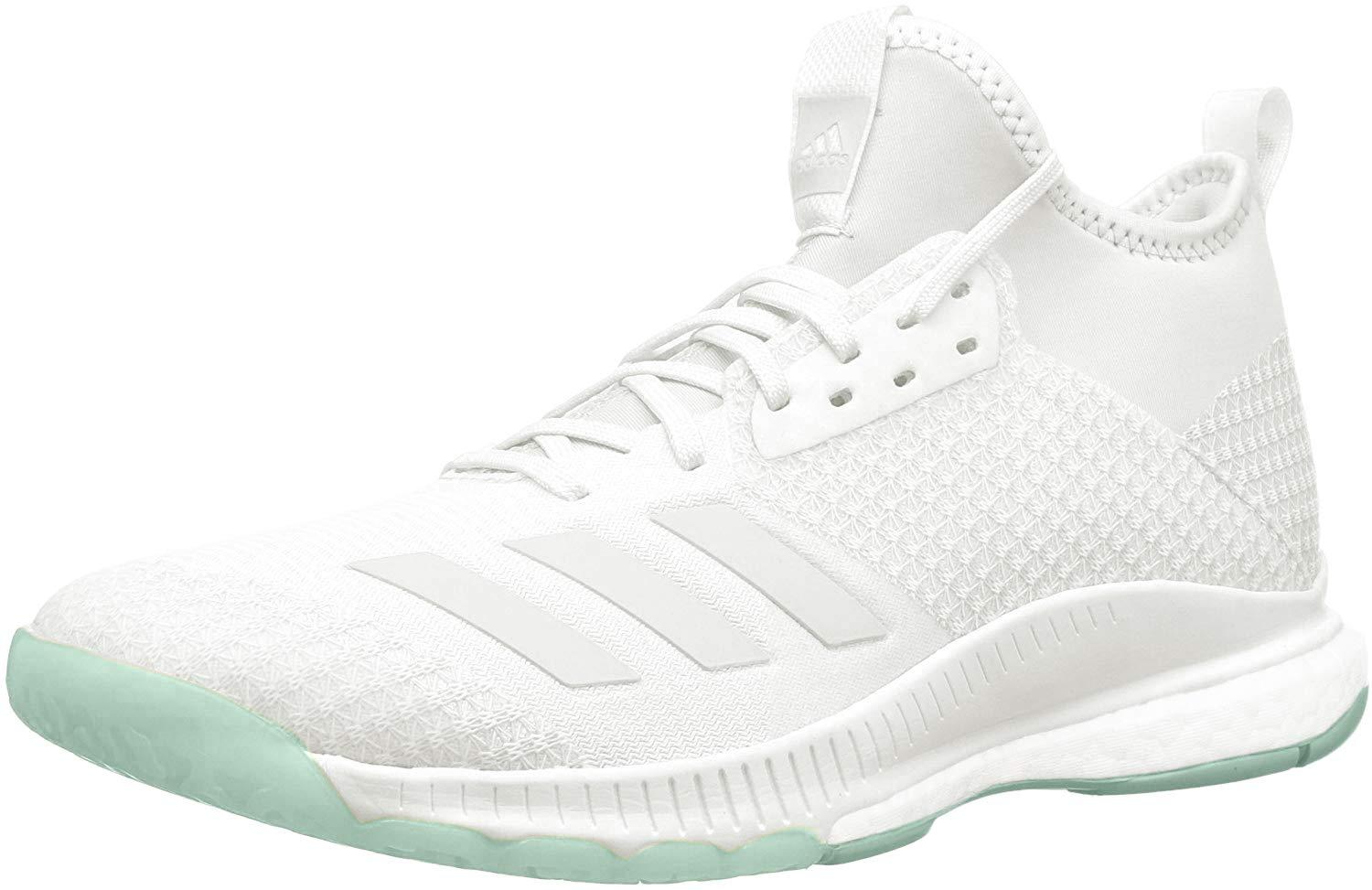 Murmullo auricular respirar adidas Crazyflight X 2 Mid Volleyball Shoe in White | Lyst