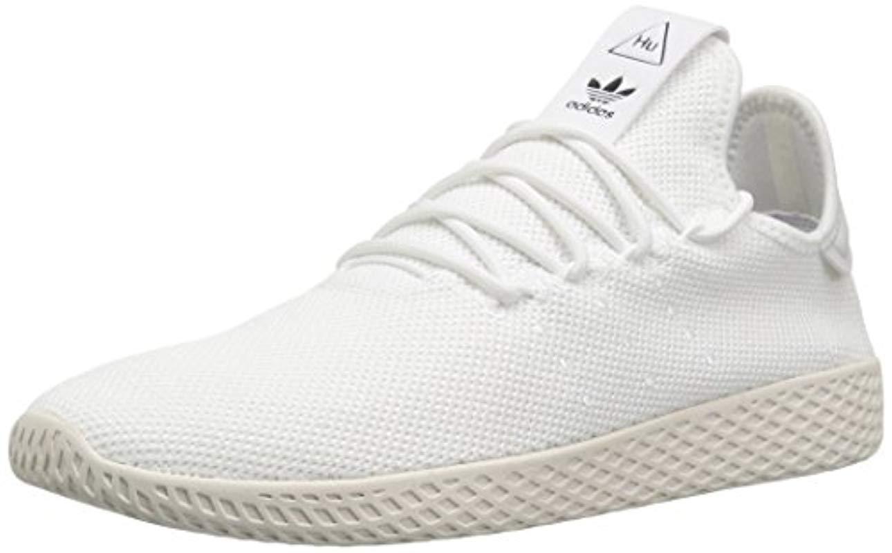 white adidas hu shoes