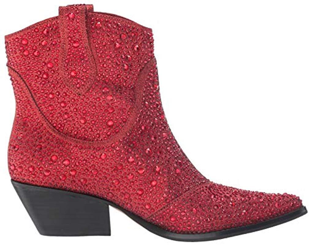 jessica simpson red tamira boots