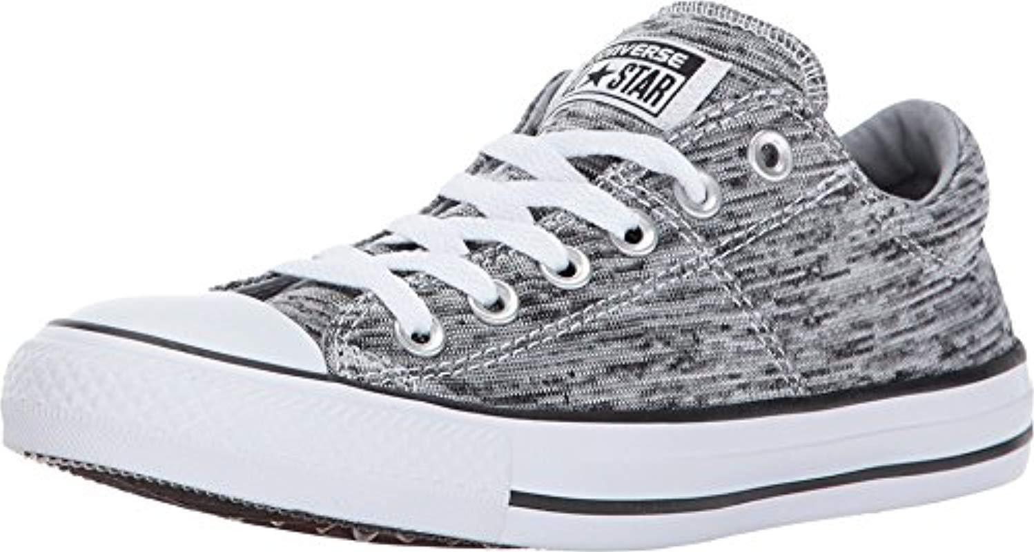 converse madison ox black wolf grey