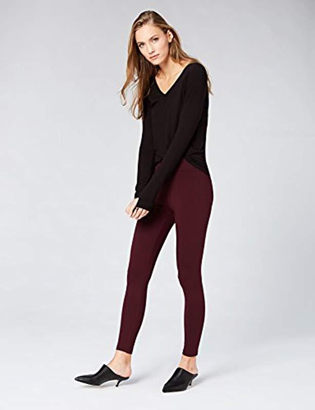 daily ritual women's ponte knit legging