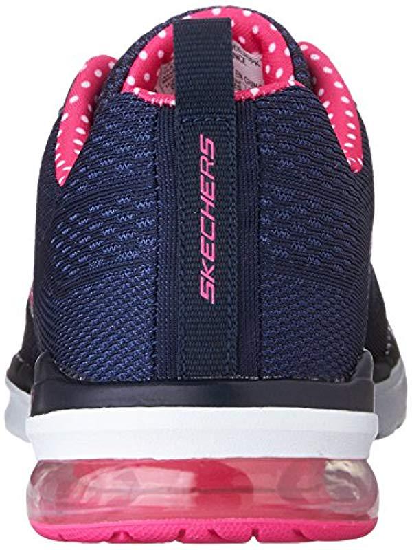 skechers air infinity mujer azul