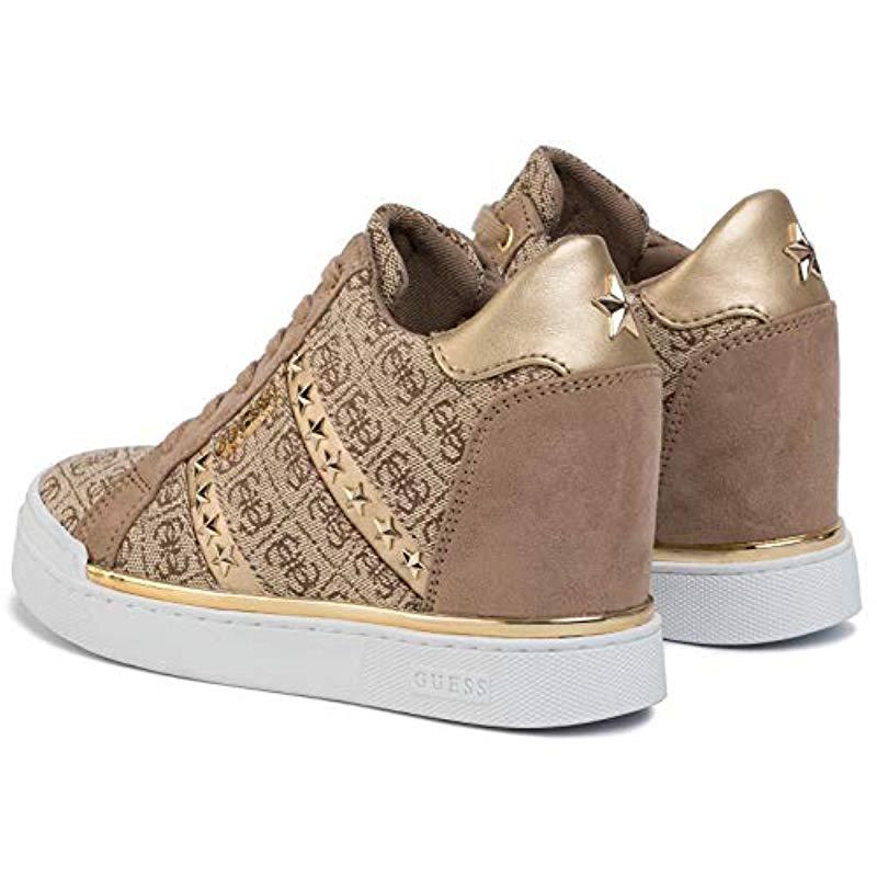 Sneakers guess con zeppa interna sale