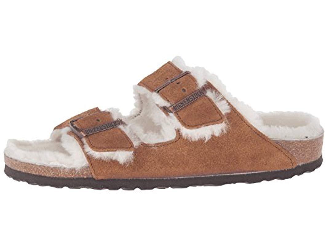 birkenstock mink shearling