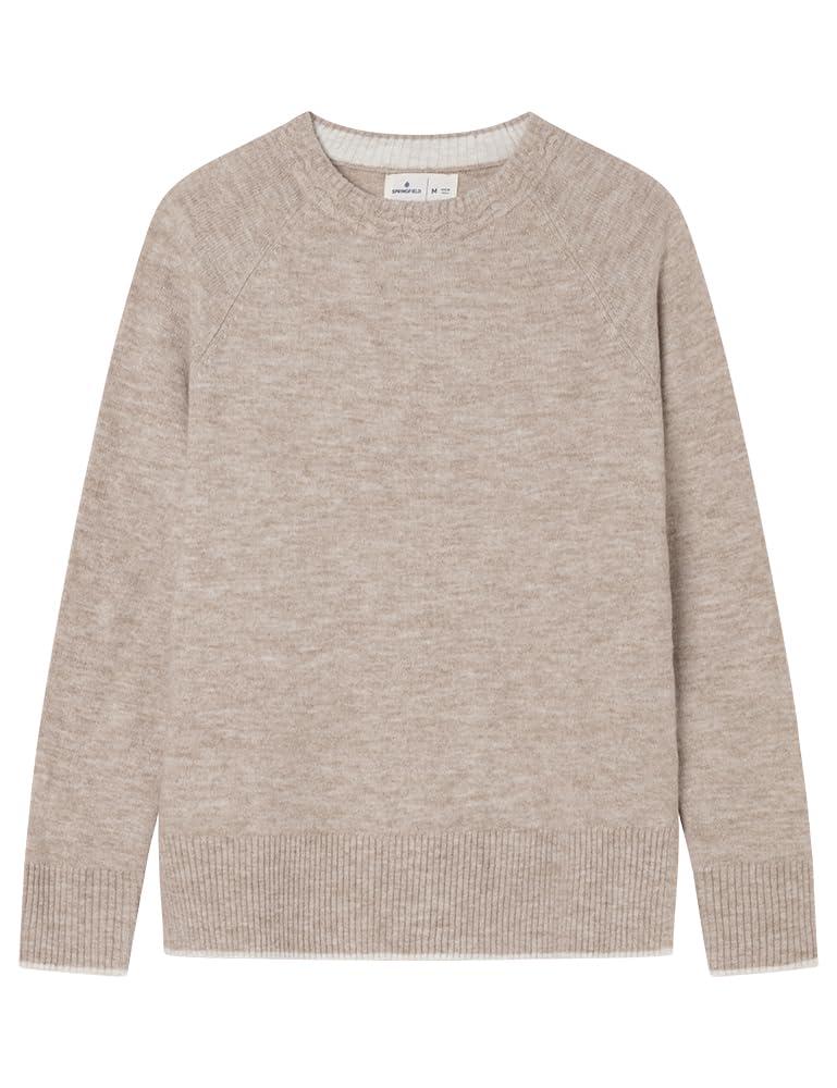 Springfield Lurex And Wool Textured Jumper Maglione Donna