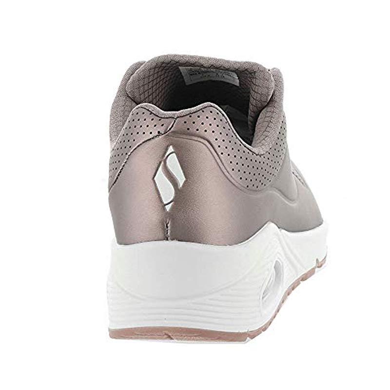 skechers pewter trainers
