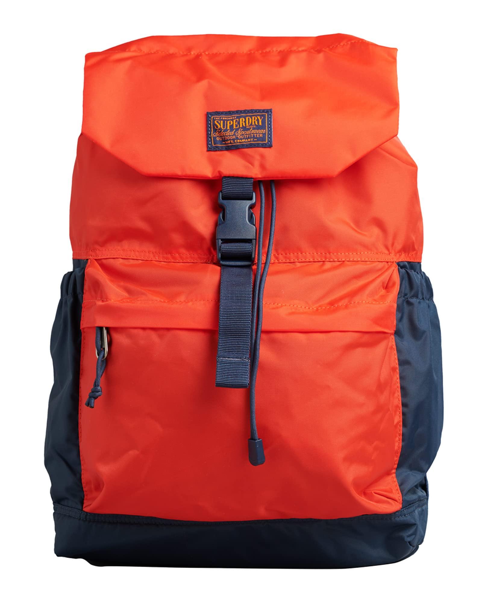Superdry Toploader Backpack Orange in Red | Lyst UK