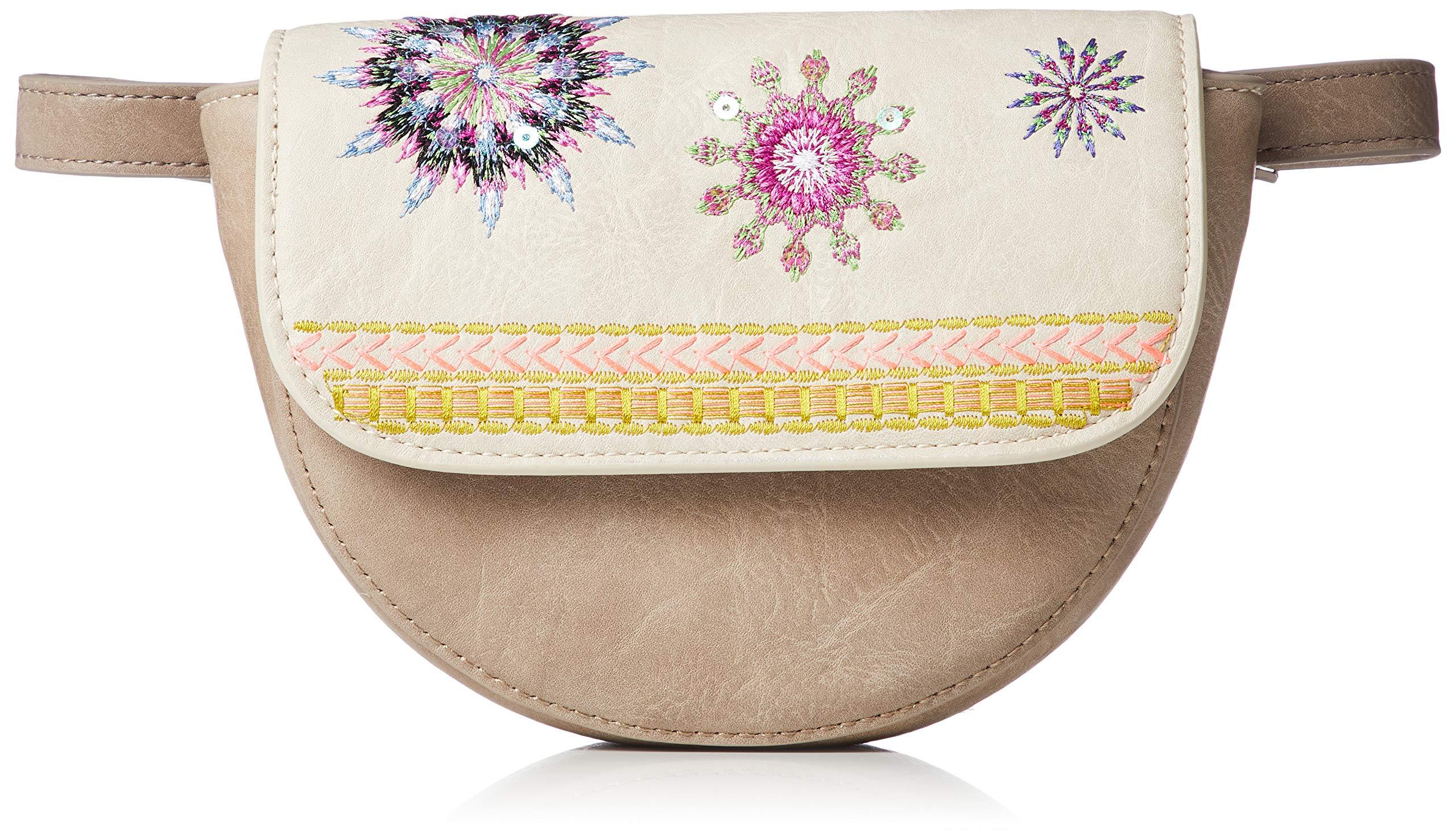 Desigual Beige Rino Ada Nyon Dala Design Bum Bag With Chain Strap For  Shoulder in Natural - Lyst