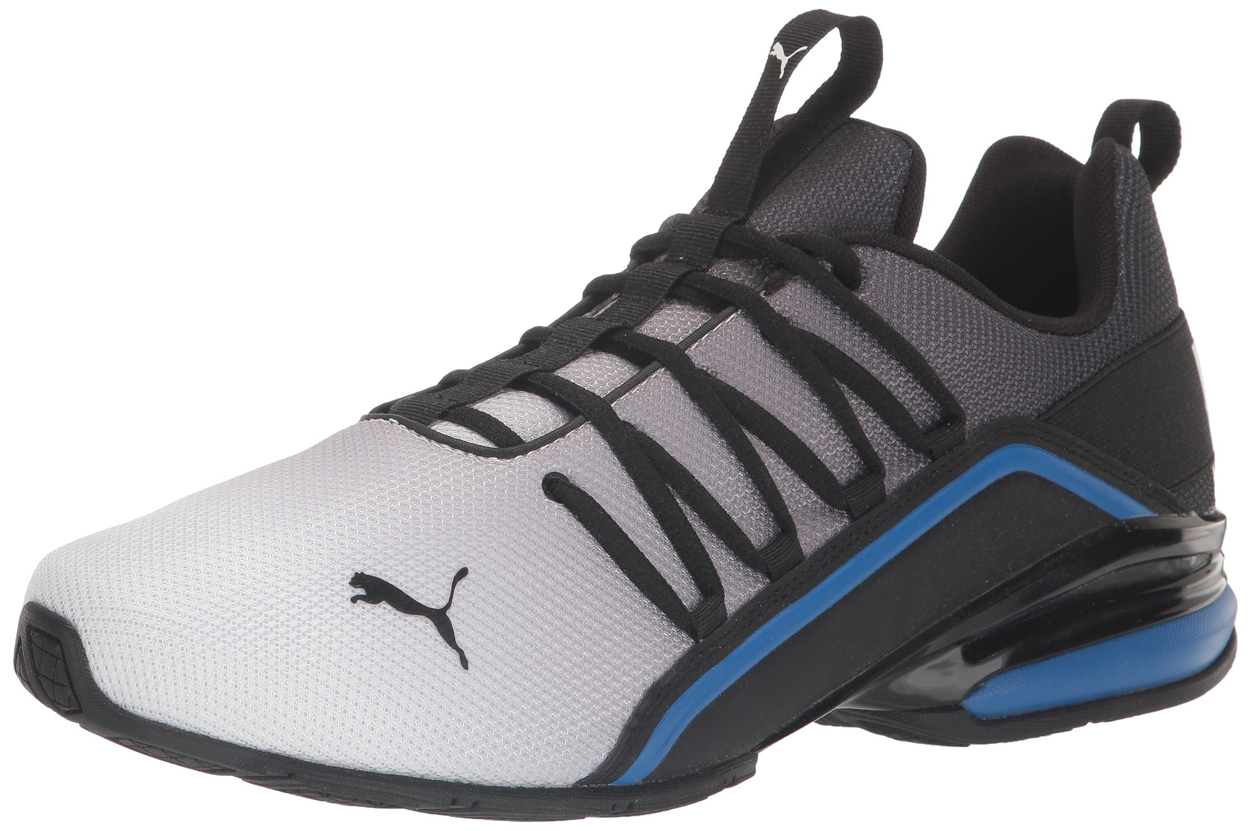 Puma Shoes Puma Axelion Black And White Buy Puma Men Axelion