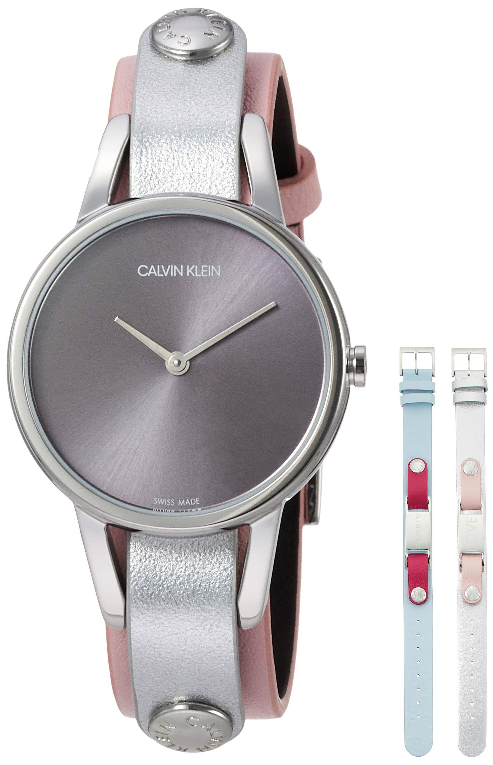 Calvin Klein Leder Uhren Analog Quarz Leder 32005882 - Sparen Sie 4% - Lyst