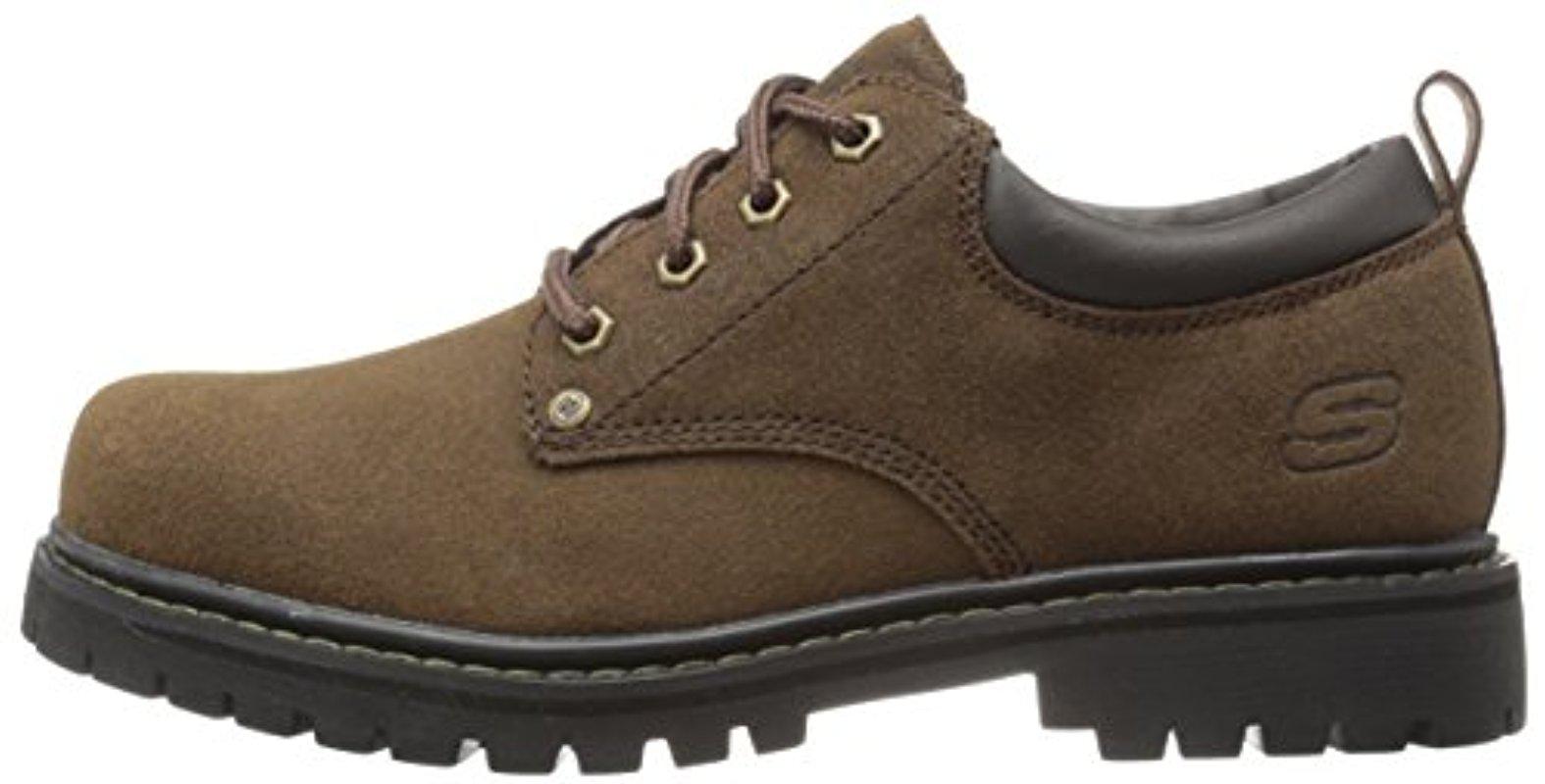 Skechers Leather S Alley Cats 7111 in Brown for Men | Lyst