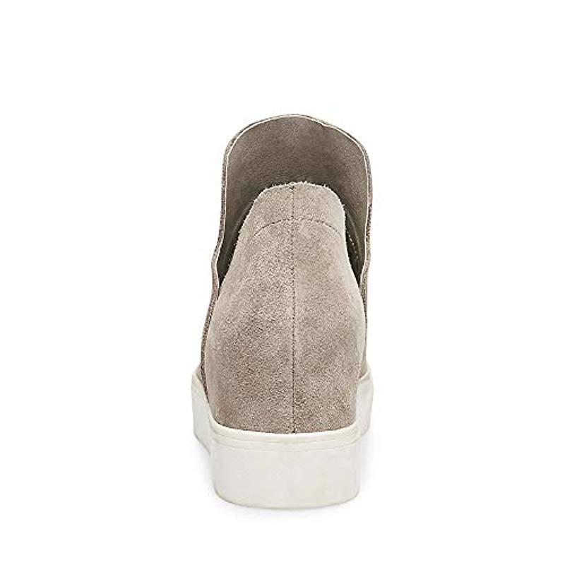 steve madden wrangle sneaker taupe