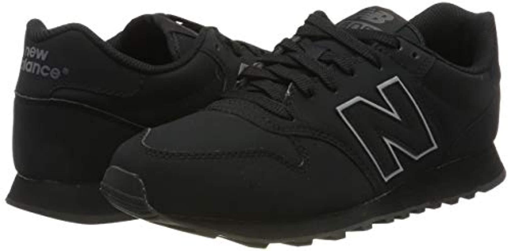 new balance 500 zwart