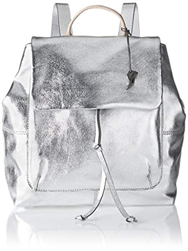 clarks leather backpack